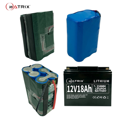 CCTV libero di manutenzione/stoccaggio solare/batterie ricaricabili 12v 18ah Lifepo4 di UPS