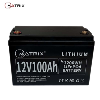 100Ah 12V LiFePO4 per il litio solare Ion Battery del sistema di memorizzazione