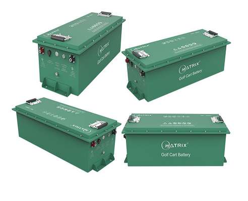 Batteria al litio elettrica 100AH del carretto di golf 72V con il sistema di gestione delle batterie