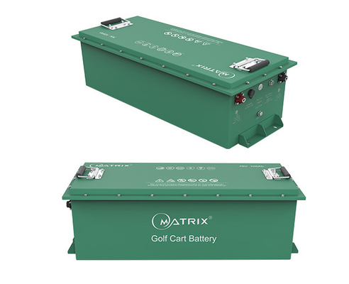 La batteria al litio del carretto di golf di Ion Batteries 72V del litio 24S1P ha galvanizzato la cassa d'acciaio