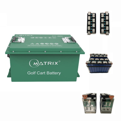Batteria ricaricabile EV 48V / 51V 56Ah Batteria al litio per carrello da golf Batteria agli ioni di litio | OEM disponibile