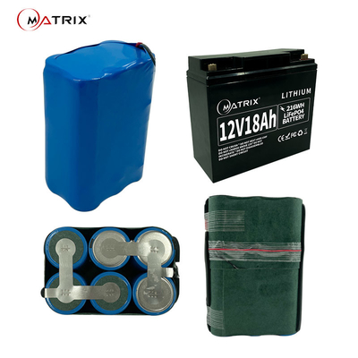 Area solare di Ion Battery Pack For U.S.A. del litio di stoccaggio 12V LiFePo4 18ah
