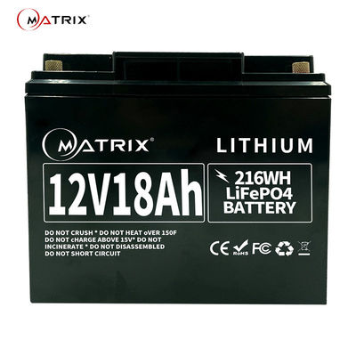 Batteria a energia solare 12.8v 18ah 4s3p di lunga vita 12V con 32700 Li-Ion Cells