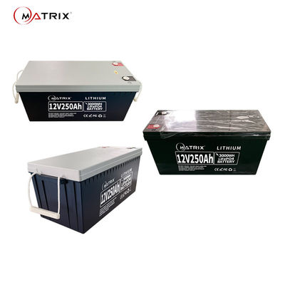 Batteria solare 12volt 250ah del ciclo profondo portatile del litio per energia domestica